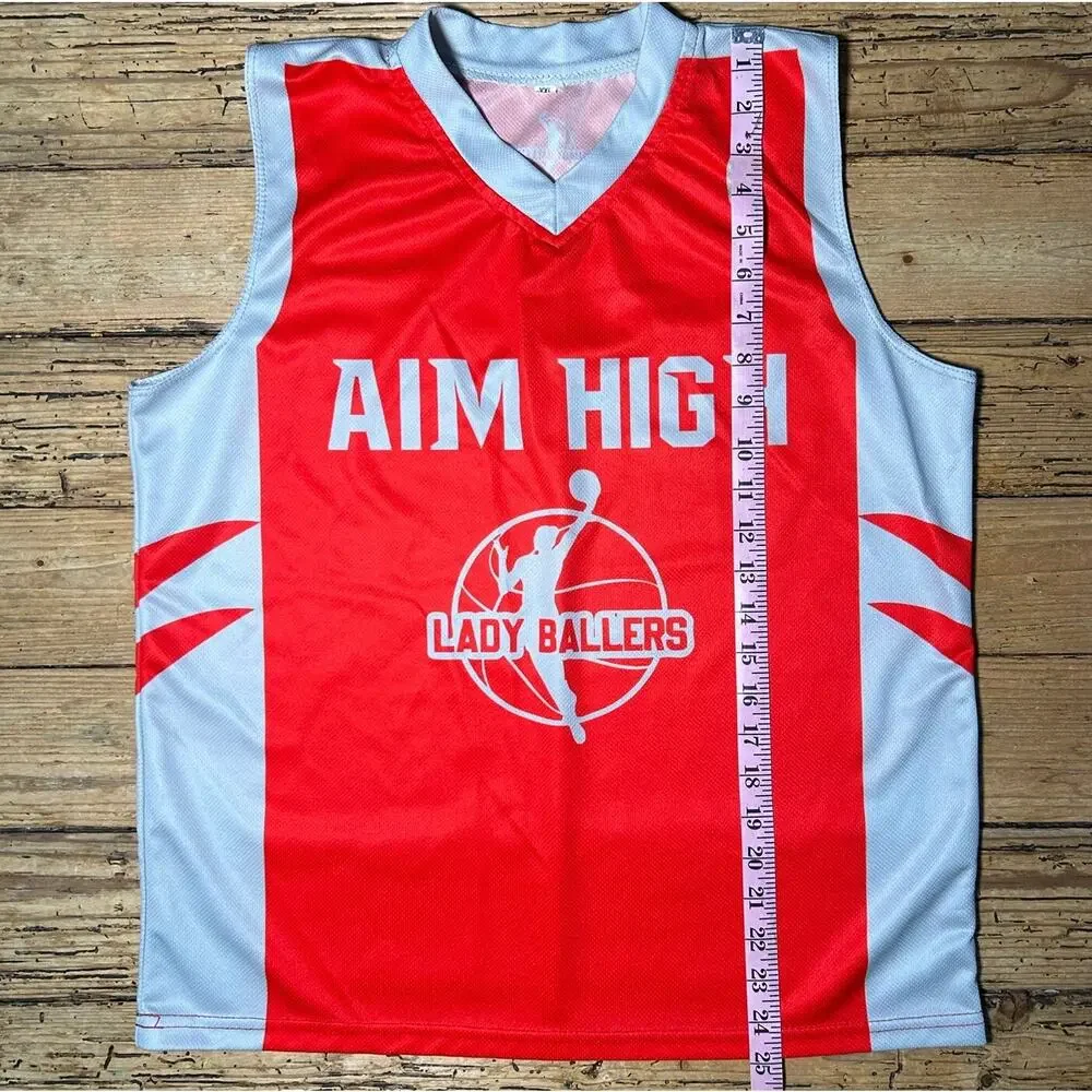 Aim High Lady Ballers Basketball Jersey Set Youth XL